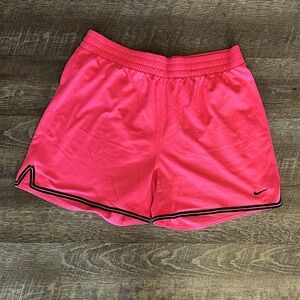 Pink Nike shorts